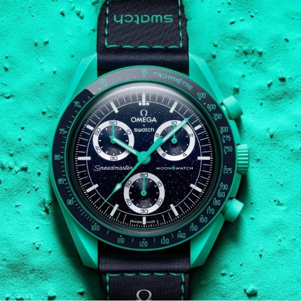 Omega Moonswatch Mission On Earth Polar Lights
